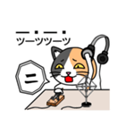 モールス信号・和文符号（ア～ミ）（個別スタンプ：22）