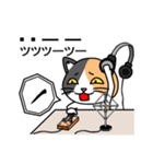 モールス信号・和文符号（ア～ミ）（個別スタンプ：25）