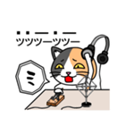 モールス信号・和文符号（ア～ミ）（個別スタンプ：32）