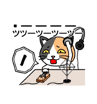 モールス信号・ 和文符号(ム～ン+数字）（個別スタンプ：22）