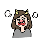 ハハのつぶやきスタンプ（個別スタンプ：11）