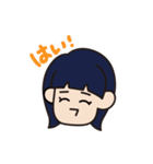 敬語のオン眉ちゃん（個別スタンプ：15）