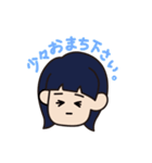 敬語のオン眉ちゃん（個別スタンプ：18）