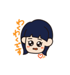敬語のオン眉ちゃん（個別スタンプ：32）