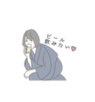 おんなのこスタンプ(基本)（個別スタンプ：18）