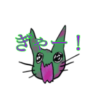 ゾンビっぽい猫のスタンプ（個別スタンプ：3）