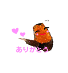 おいしい魚介のあいさつ（個別スタンプ：4）