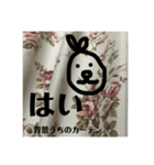まりあさんのうさぎさん2（個別スタンプ：3）