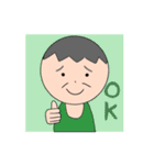 かわいいおじいちゃんのスタンプ！（個別スタンプ：5）