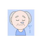 かわいいおじいちゃんのスタンプ！（個別スタンプ：7）