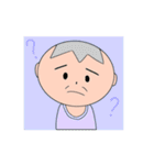 かわいいおじいちゃんのスタンプ！（個別スタンプ：8）
