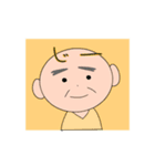かわいいおじいちゃんのスタンプ！（個別スタンプ：9）
