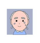 かわいいおじいちゃんのスタンプ！（個別スタンプ：11）