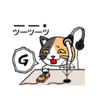 モールス信号（アルファベット+記号）（個別スタンプ：7）