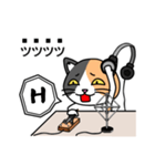 モールス信号（アルファベット+記号）（個別スタンプ：8）