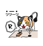モールス信号（アルファベット+記号）（個別スタンプ：18）