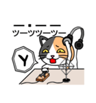 モールス信号（アルファベット+記号）（個別スタンプ：25）
