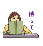 私と読書（個別スタンプ：6）