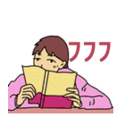 私と読書（個別スタンプ：17）