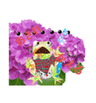 ふりかえる（個別スタンプ：5）