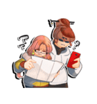 ほんわか兄妹の キミといっしょ（個別スタンプ：35）