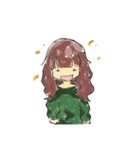 昼寝少女2（個別スタンプ：1）