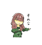 昼寝少女2（個別スタンプ：4）