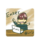昼寝少女2（個別スタンプ：9）