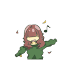 昼寝少女2（個別スタンプ：13）