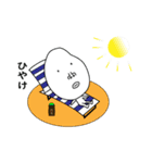 かおでかいです3 夏バージョン（個別スタンプ：12）