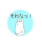 オッドアイキャット（敬語）（個別スタンプ：23）