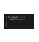 プログラミングで愛を伝えよう（個別スタンプ：7）