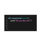 プログラミングで愛を伝えよう（個別スタンプ：10）