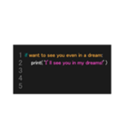 プログラミングで愛を伝えよう（個別スタンプ：14）