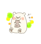 もっふりもふもふしろくまスタンプ（個別スタンプ：8）