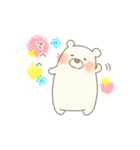 もっふりもふもふしろくまスタンプ（個別スタンプ：18）
