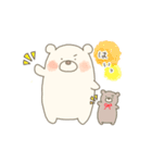 もっふりもふもふしろくまスタンプ（個別スタンプ：23）