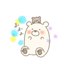 もっふりもふもふしろくまスタンプ（個別スタンプ：34）