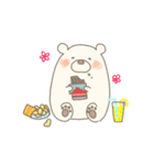 もっふりもふもふしろくまスタンプ（個別スタンプ：36）