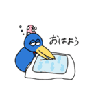 くちばしが進化しすぎたペンギン（個別スタンプ：4）