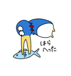 くちばしが進化しすぎたペンギン（個別スタンプ：6）