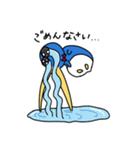 くちばしが進化しすぎたペンギン（個別スタンプ：9）
