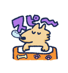 犬のコムギの生活（個別スタンプ：16）