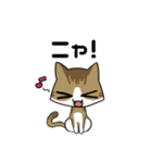 ネコ語になるスタンプだニャ！！（個別スタンプ：1）