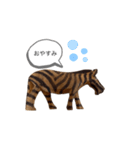 サファリの木製どうぶつたち（個別スタンプ：20）