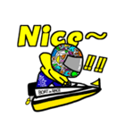 ボートレーサーお絵描き #ボートレース（個別スタンプ：13）