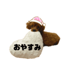 トイプーのピノちゃん（個別スタンプ：3）