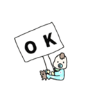 ばぶ先生スタンプ改（個別スタンプ：22）