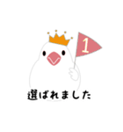 かわいい文鳥の敬語スタンプ（個別スタンプ：31）