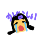 小学生の女の子の手書きスタンプ（個別スタンプ：7）